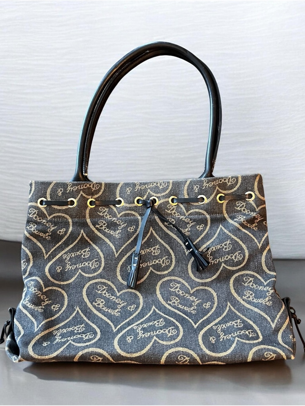 Dooney & Bourke Heart Logo Tote